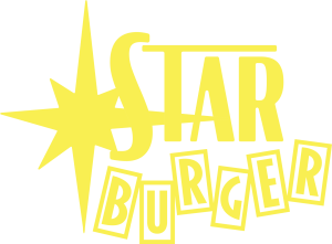Starbuger logo in all yellow